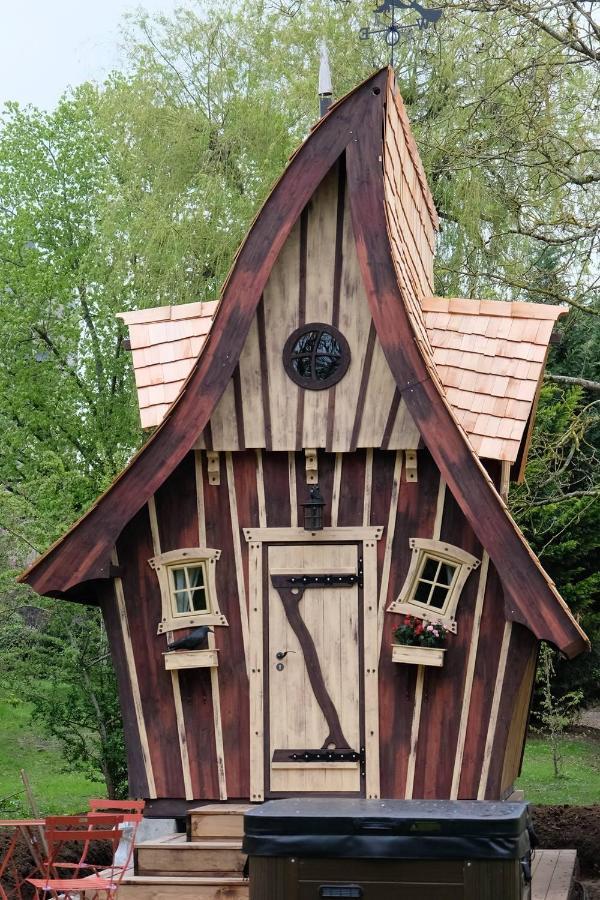 La Cabane De Merlin Les Molieres ภายนอก รูปภาพ